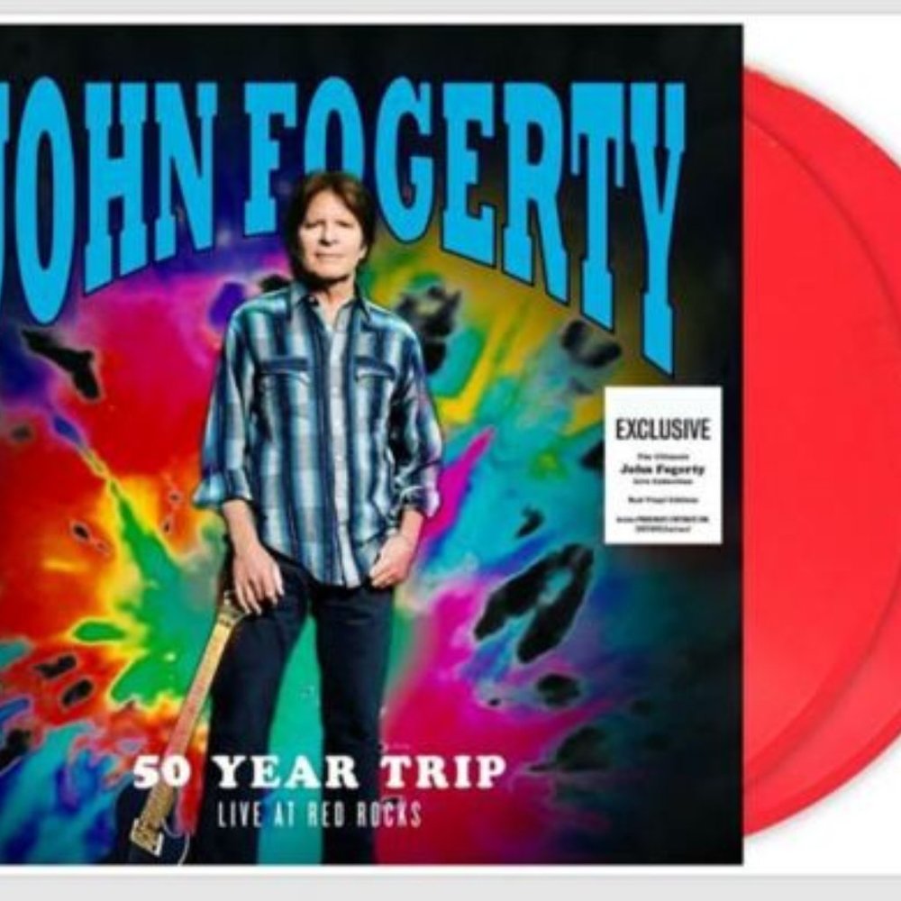 John Fogerty 50 Year Trip 2-LP ~ Exclusive Colored Vinyl (Red) ~ New/Sealed!